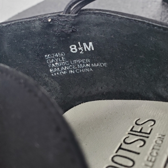 Mootsies Tootsies Gayle Faux Suede Dressy Heels 8.5M Rhinestone Shoes - Picture 4 of 12